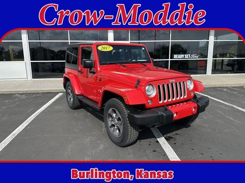 Firecracker Red Clearcoat 2017 Jeep Wrangler Sahara