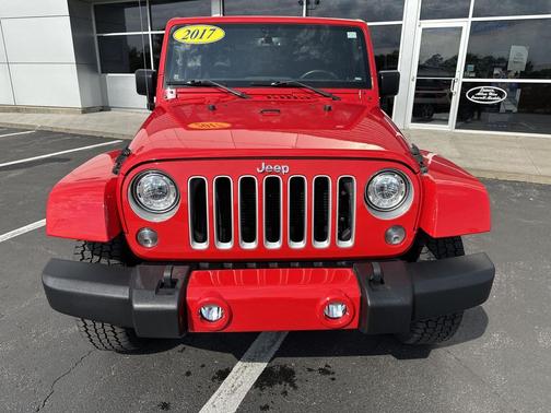 Firecracker Red Clearcoat 2017 Jeep Wrangler Sahara