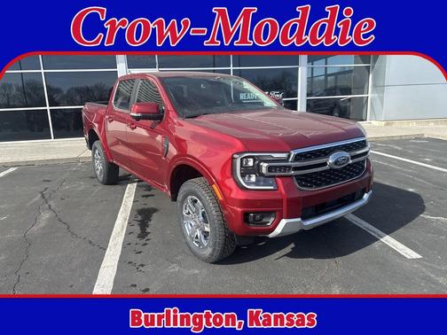 Ruby Red Metallic Tinted Clearcoat 2025 Ford Ranger LARIAT Truck