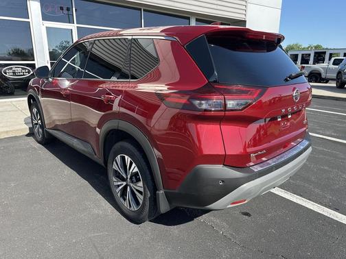 Scarlet Ember Tintcoat 2021 Nissan Rogue SV