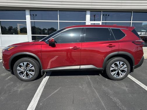 Scarlet Ember Tintcoat 2021 Nissan Rogue SV