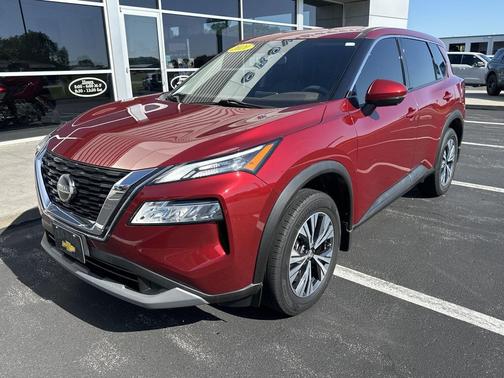 Scarlet Ember Tintcoat 2021 Nissan Rogue SV