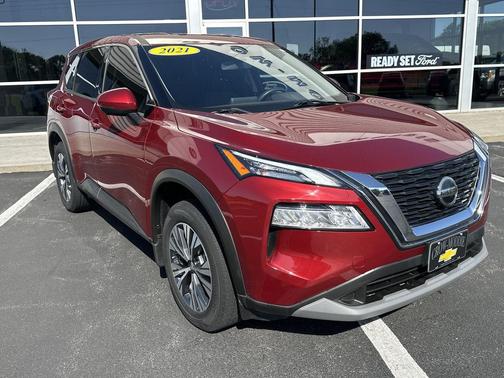Scarlet Ember Tintcoat 2021 Nissan Rogue SV