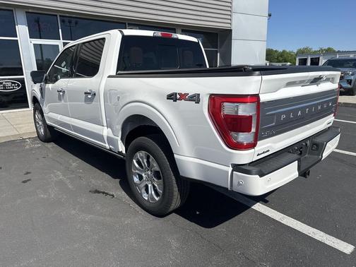 Star White Metallic Tri-Coat 2023 Ford F-150 Platinum