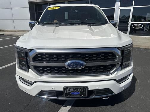 Star White Metallic Tri-Coat 2023 Ford F-150 Platinum