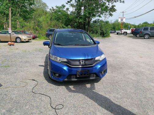 Aegean Blue Metallic 2015 Honda Fit EX
