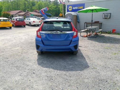 Aegean Blue Metallic 2015 Honda Fit EX