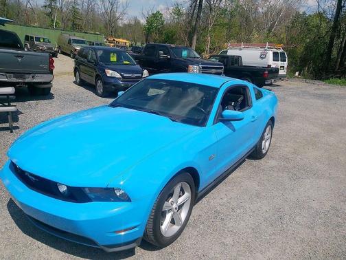 Grabber Blue 2011 Ford Mustang GT Premium