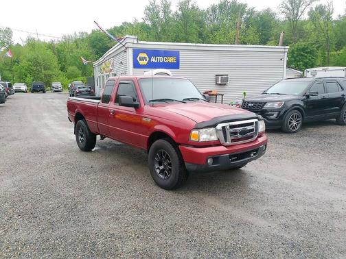 Torch Red Clearcoat 2007 Ford Ranger XLT SuperCab