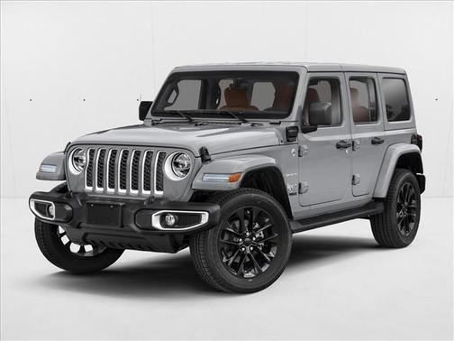 Silver Zynith Clearcoat 2023 Jeep Wrangler 4xe Sahara High Altitude