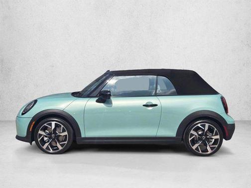 Ocean Wave Green Metallic 2026 MINI Convertible Cooper S