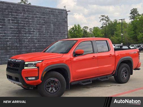 Afterburn Orange 2025 Nissan Frontier PRO-4X