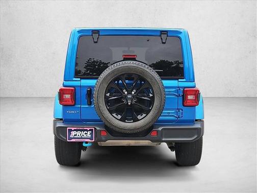 Hydro Blue Pearlcoat 2022 Jeep Wrangler Unlimited 4xe Sahara