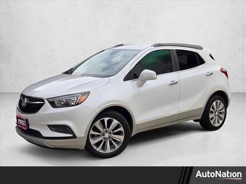 White Frost Tricoat 2019 Buick Encore Preferred