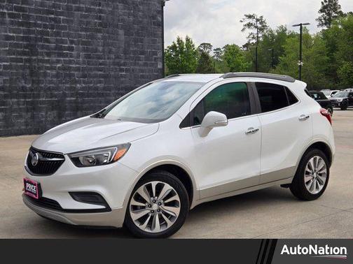 White Frost Tricoat 2019 Buick Encore Preferred