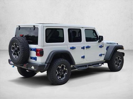 Bright White Clearcoat 2023 Jeep Wrangler 4xe Rubicon