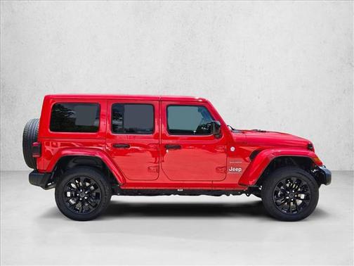 Firecracker Red Clearcoat 2024 Jeep Wrangler 4xe Sahara