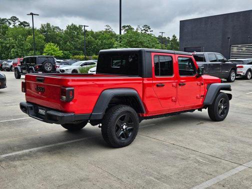 Firecracker Red Clearcoat 2023 Jeep Gladiator Sport S