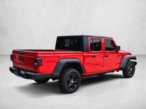 Firecracker Red Clearcoat 2023 Jeep Gladiator Sport S