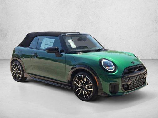 British Racing Green IV Metallic 2026 MINI Convertible Cooper S