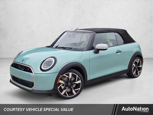 Ocean Wave Green Metallic 2026 MINI Convertible Cooper S