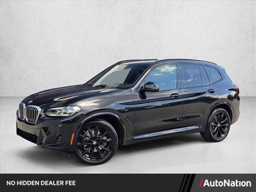 Black Sapphire Metallic 2023 BMW X3 sDrive30i