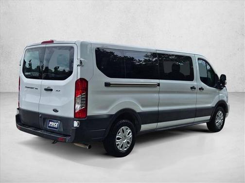 Oxford White 2023 Ford Transit-350 XLT