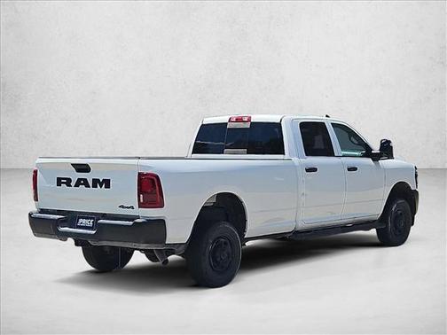 Bright White Clearcoat 2025 RAM 2500 Tradesman Crew Cab 4x4 8' Box