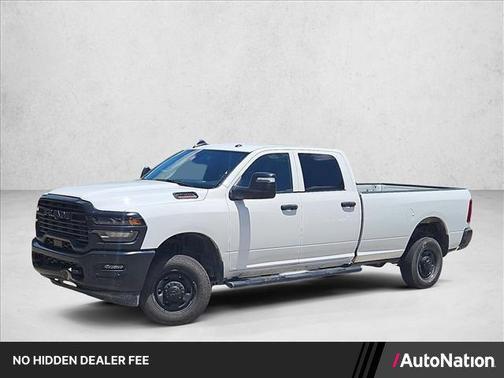 Bright White Clearcoat 2025 RAM 2500 Tradesman Crew Cab 4x4 8' Box