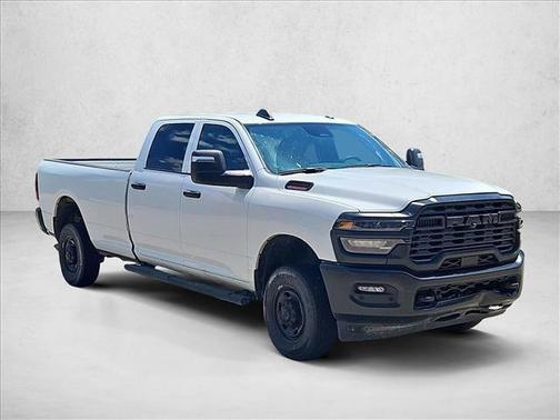 Bright White Clearcoat 2025 RAM 2500 Tradesman Crew Cab 4x4 8' Box