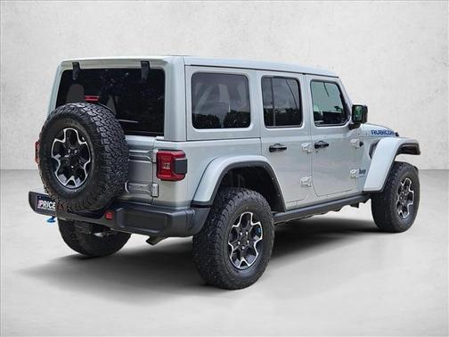 Silver Zynith Clearcoat 2023 Jeep Wrangler 4xe Rubicon