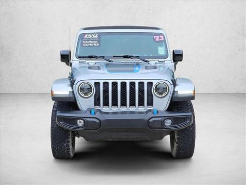 Silver Zynith Clearcoat 2023 Jeep Wrangler 4xe Rubicon