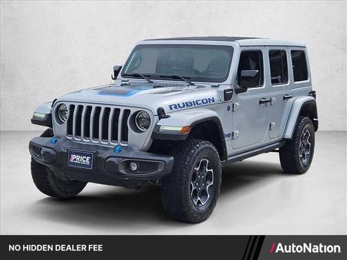 Silver Zynith Clearcoat 2023 Jeep Wrangler 4xe Rubicon