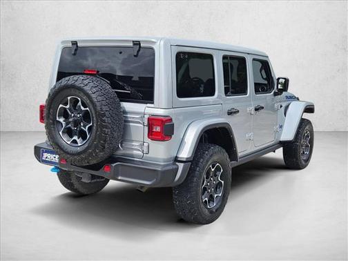 Silver Zynith Clearcoat 2023 Jeep Wrangler 4xe Rubicon