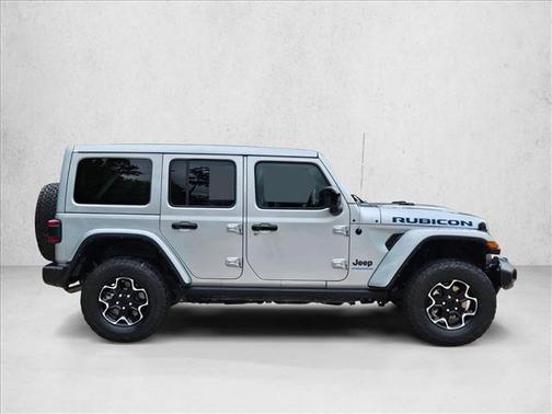 Silver Zynith Clearcoat 2023 Jeep Wrangler 4xe Rubicon