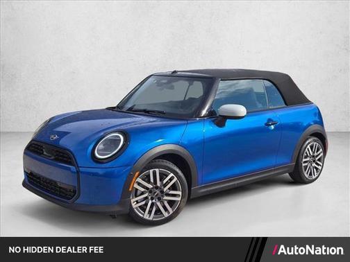 Icy Sunshine Blue Metallic 2026 MINI Convertible Cooper