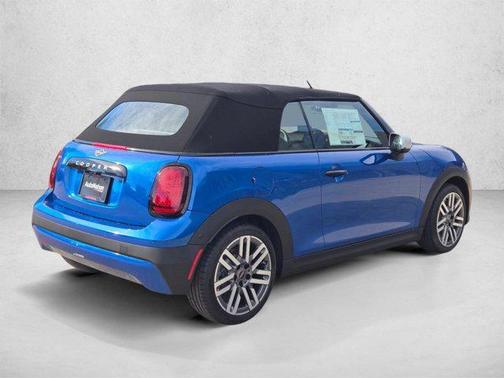 Icy Sunshine Blue Metallic 2026 MINI Convertible Cooper