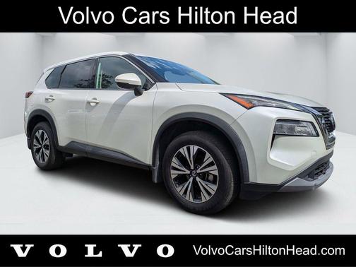 Pearl White Tricoat 2021 Nissan Rogue SV