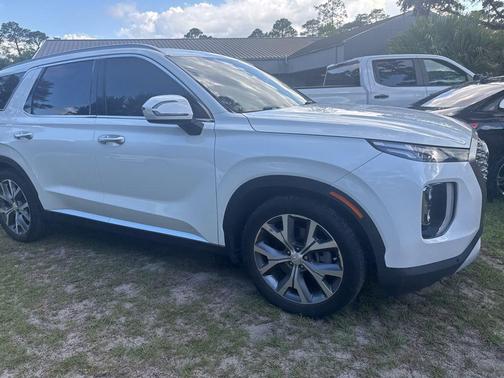 Hyper White 2021 Hyundai PALISADE SEL