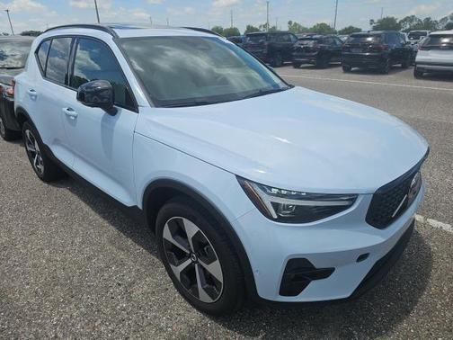 Cloud Blue 2026 Volvo XC40 Plus, B5 AWD Gas (mild hybrid), Dark
