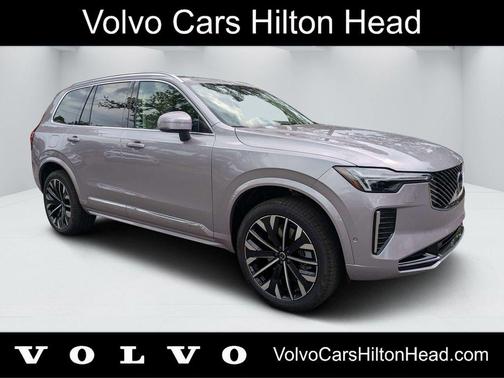 Aurora Silver 2026 Volvo XC90 Plug-In Hybrid Ultra, T8 AWD, Electric/Gasoline, Bright, 7 Seats