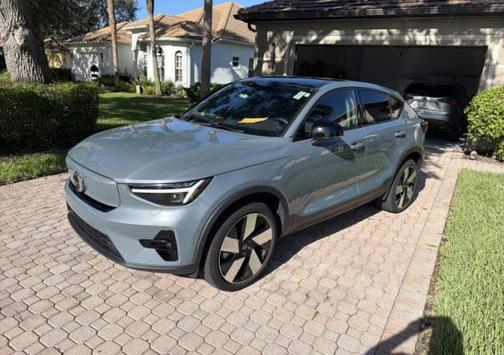 Thunder Gray Metallic 2023 Volvo C40 Recharge Pure Electric Twin Ultimate