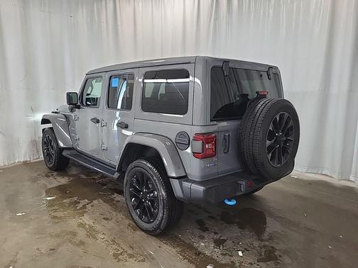Sting-Gray Clearcoat 2023 Jeep Wrangler 4xe Sahara
