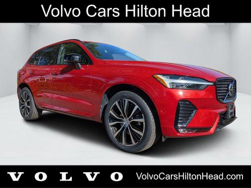 Fusion Red Metallic 2023 Volvo XC60 B5 Plus Dark Theme