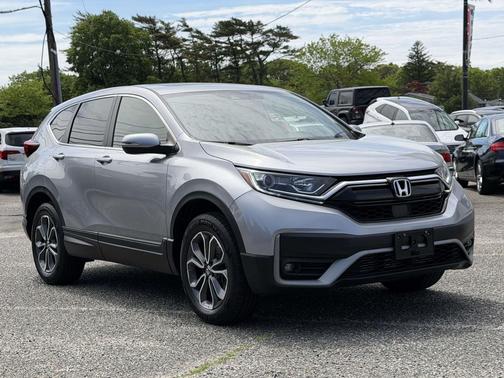 Lunar Silver Metallic 2021 Honda CR-V AWD EX-L