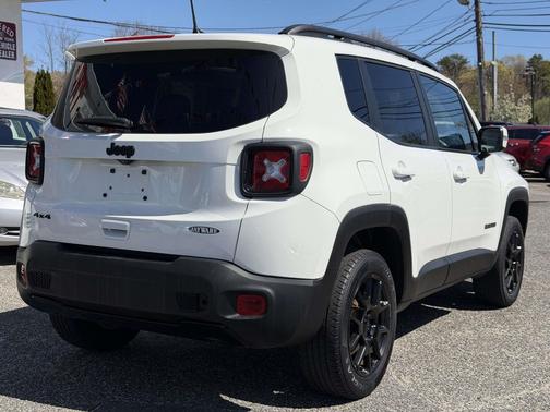 Alpine White Clearcoat 2020 Jeep Renegade Altitude