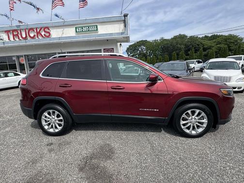 Velvet Red Pearlcoat 2019 Jeep Cherokee Latitude