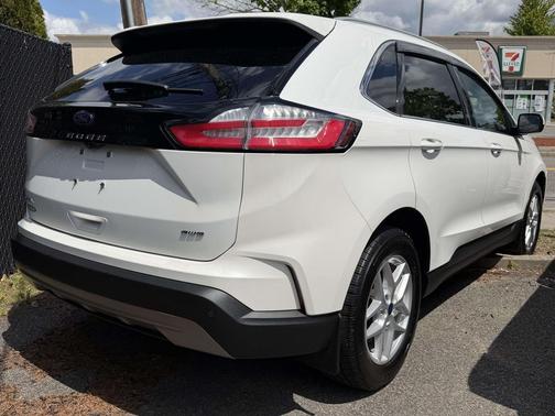 Star White Metallic Tri-Coat 2022 Ford Edge SEL