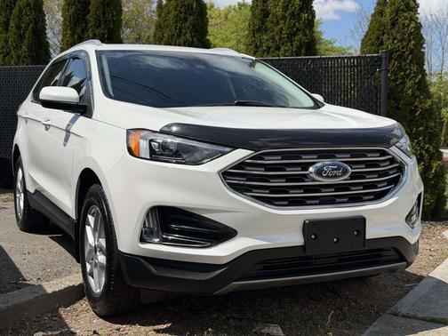 Star White Metallic Tri-Coat 2022 Ford Edge SEL