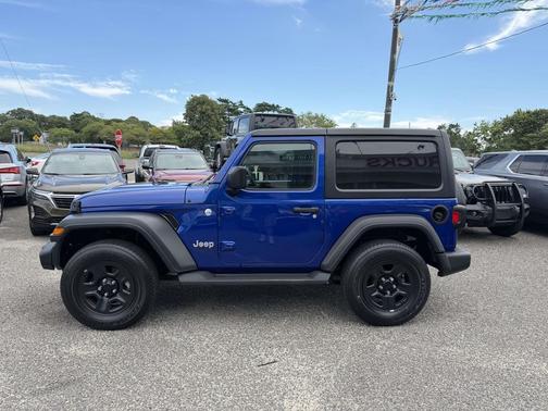 Ocean Blue Metallic Clearcoat 2018 Jeep Wrangler Sport